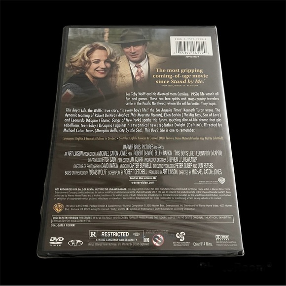 📀 Leonardo DiCaprio DVD Bundle: This Boy’s Life and Gangs of New York - Picture 6 of 16